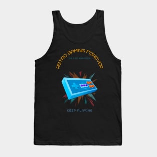 Retro gaming forever Tank Top